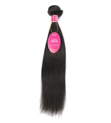 Real human hair straight wave human hair natural colour wig hair extension