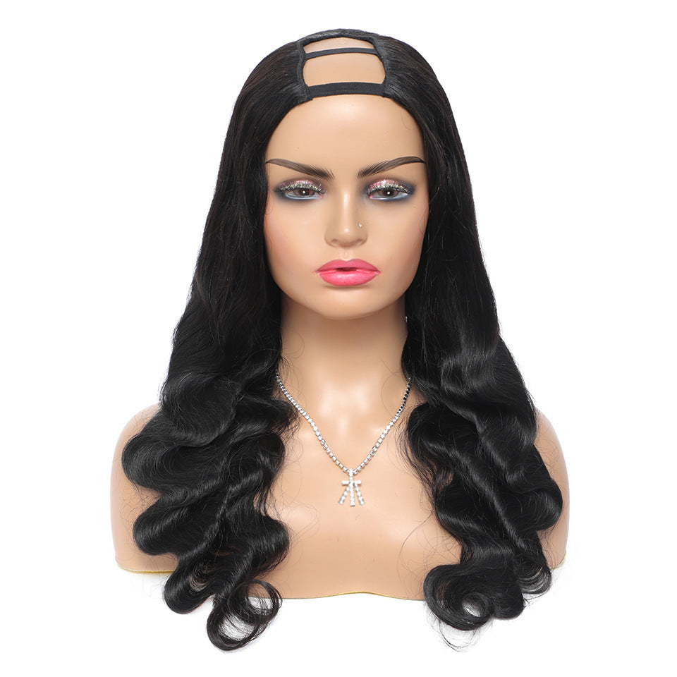 Forever Glue less Body Wave U Part Wigs 150 Density