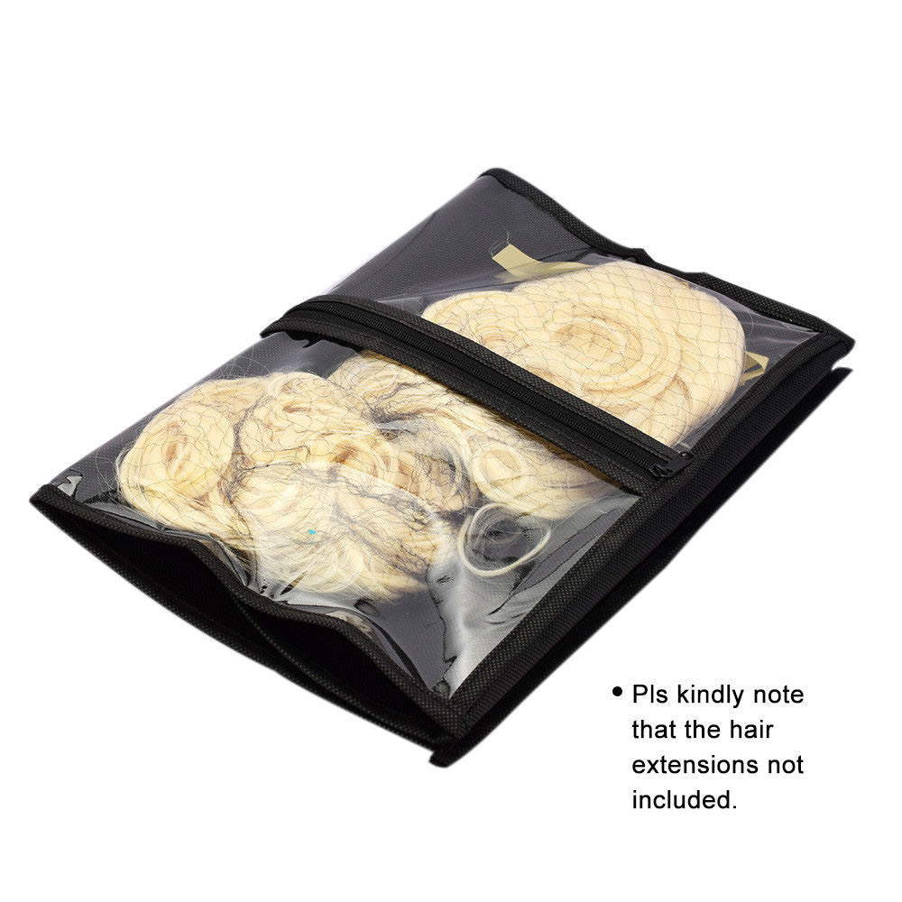 Non-woven wig storage bag hanger