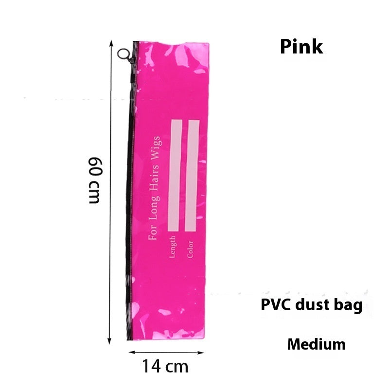 Wig Plastic Dustproof Storage Bag