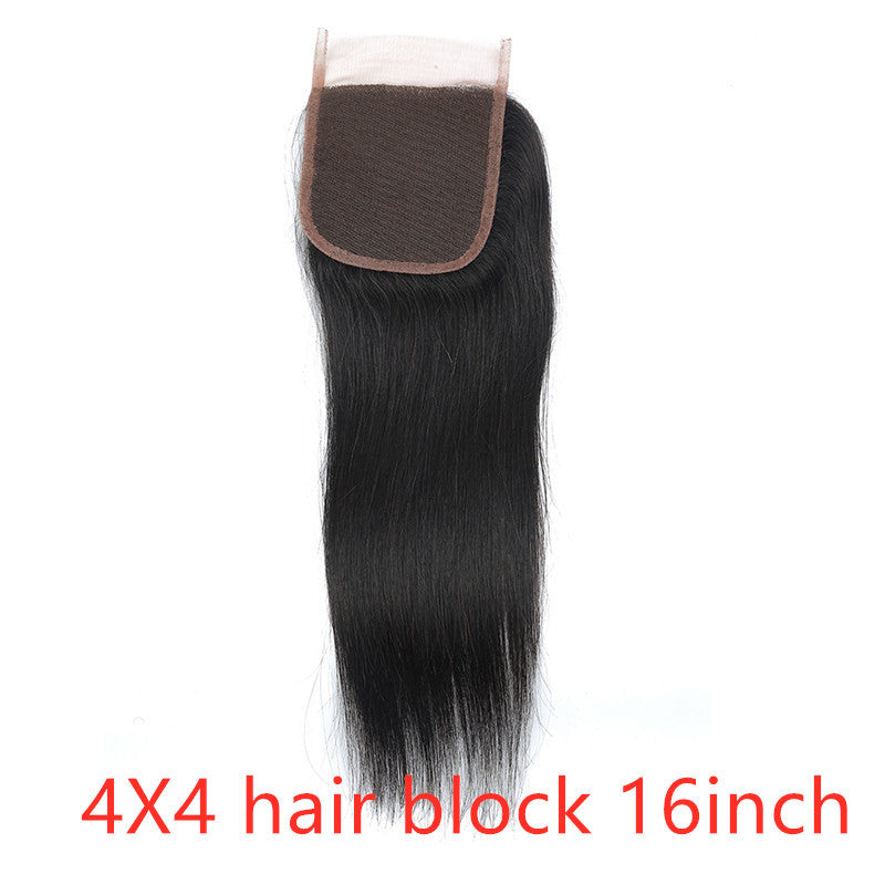 Real human hair straight wave human hair natural colour wig hair extension