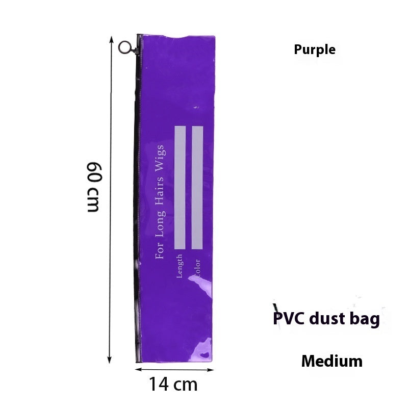 Wig Plastic Dustproof Storage Bag